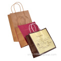 Customized Fast Food Fashion Shopping Kraft Paper Bags